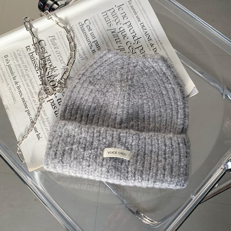 チョイネコミミニット帽[品番：NHGW0004174]｜non-hedge （ノンヘッジ