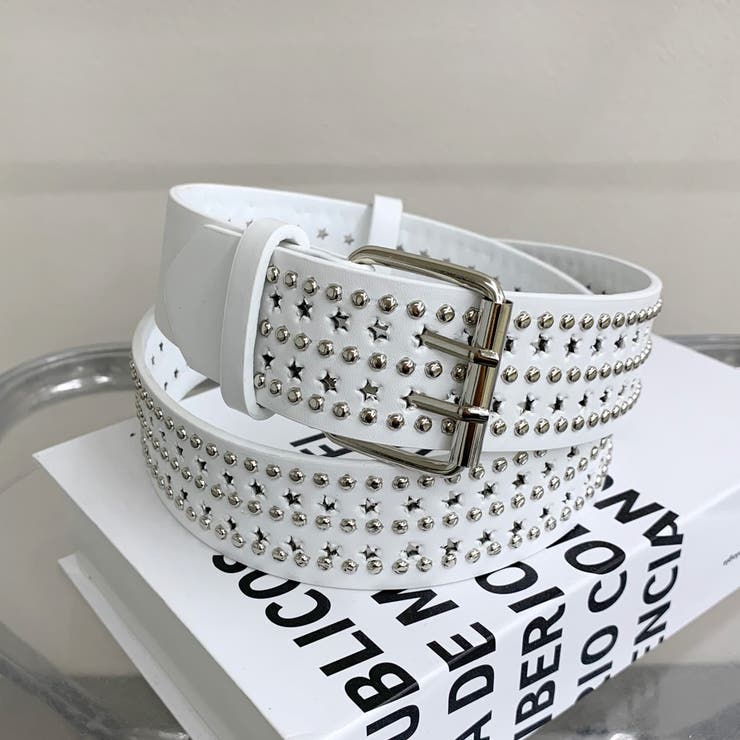 スタースタッズベルト[品番：NHGW0005227]｜non-hedge （ノンヘッジ  