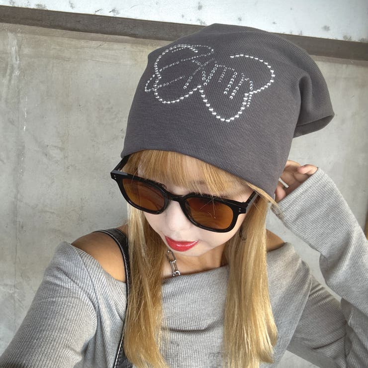 ストーンモチーフビーニー | non-hedge  | 詳細画像1 