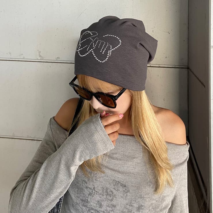 ストーンモチーフビーニー | non-hedge  | 詳細画像4 