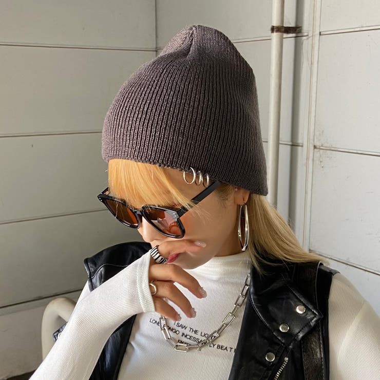 リングダメージビーニー | non-hedge  | 詳細画像14 