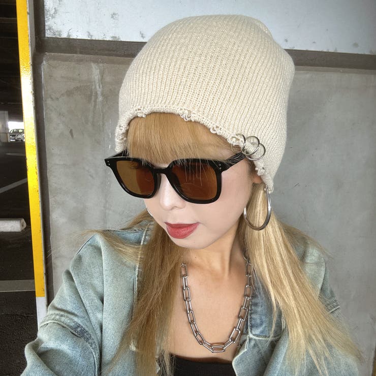 リングダメージビーニー | non-hedge  | 詳細画像3 