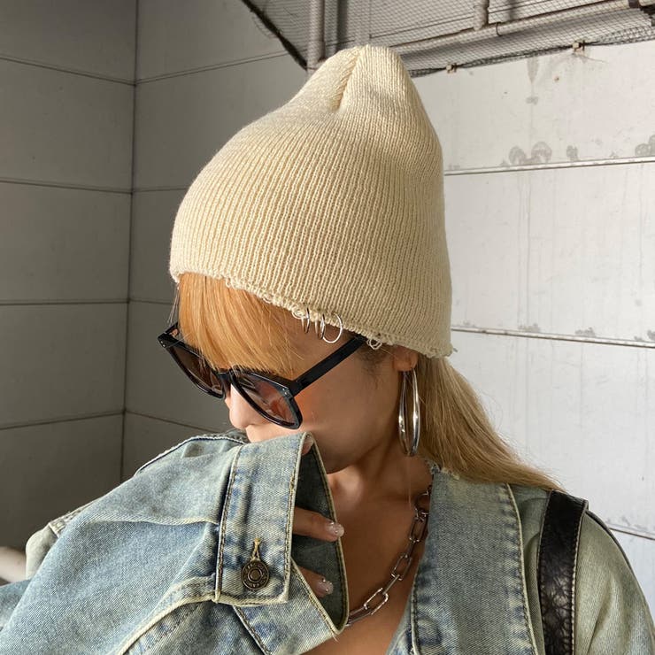 リングダメージビーニー | non-hedge  | 詳細画像5 