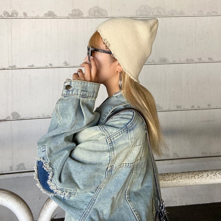 リングダメージビーニー | non-hedge  | 詳細画像6 