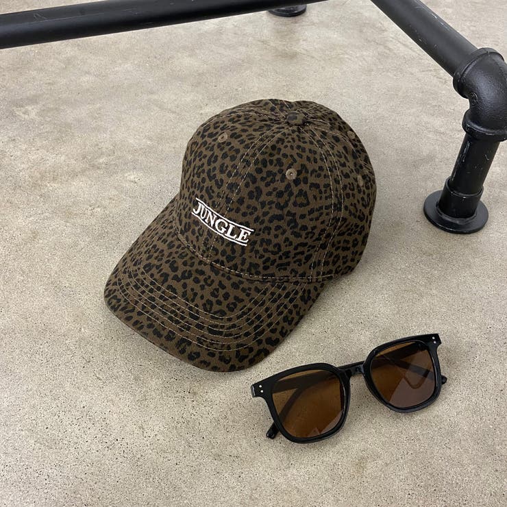 ブラウン | ヒョウ柄キャップ | non-hedge 