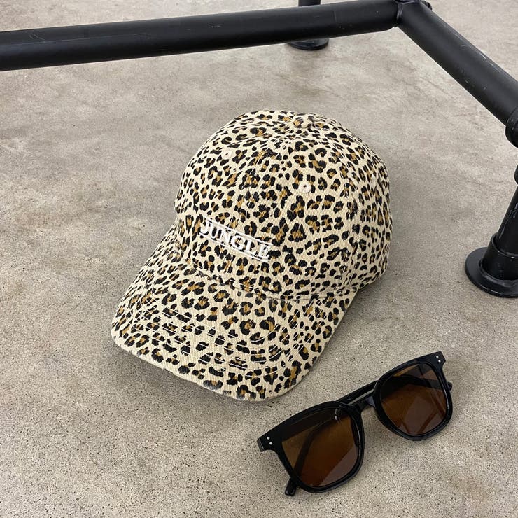 ベージュ | ヒョウ柄キャップ | non-hedge 