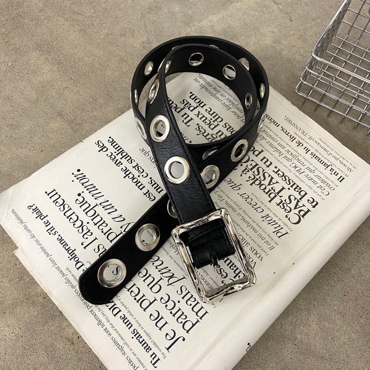 ブラック | アイレットベルト | non-hedge 