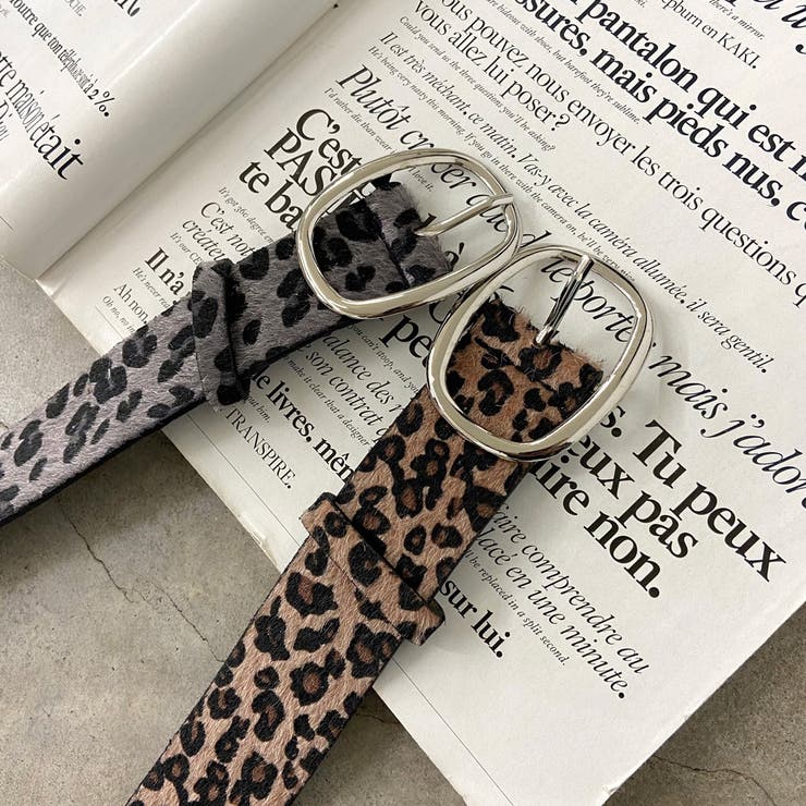 ヒョウ柄ベルト | non-hedge  | 詳細画像18 