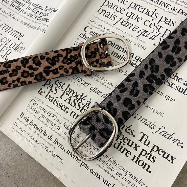 ヒョウ柄ベルト | non-hedge  | 詳細画像20 