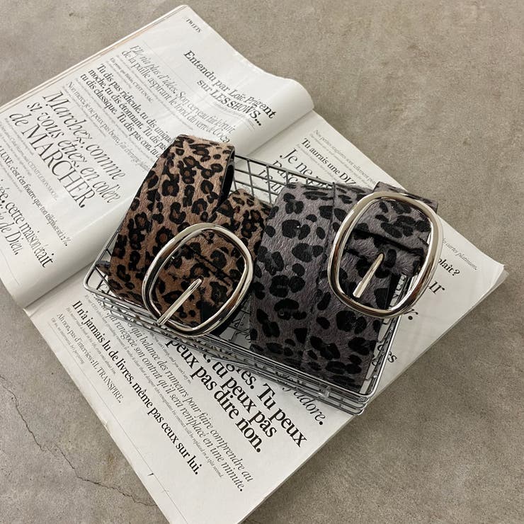 ヒョウ柄ベルト | non-hedge  | 詳細画像22 