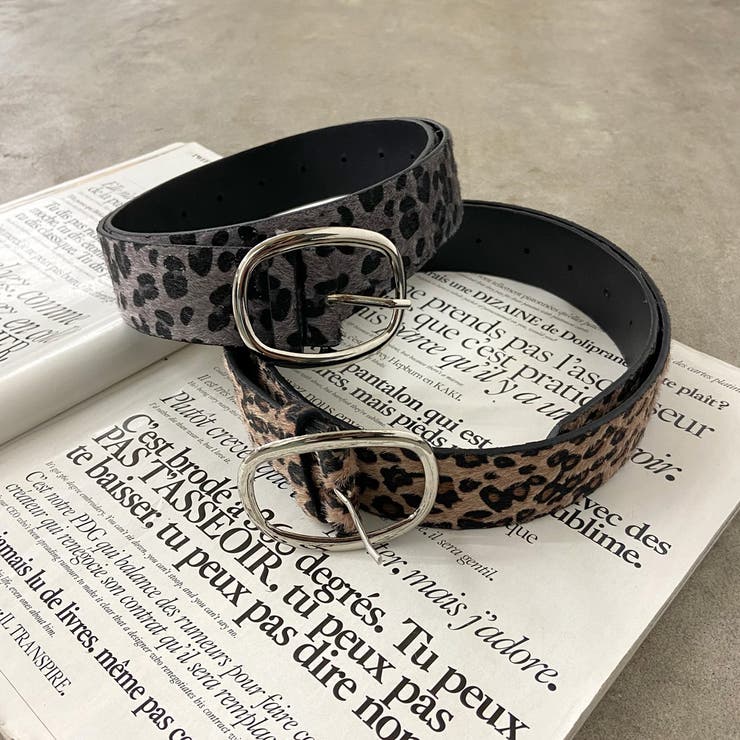 ヒョウ柄ベルト | non-hedge  | 詳細画像24 