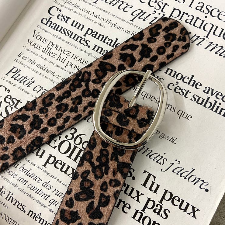 ヒョウ柄ベルト | non-hedge  | 詳細画像26 