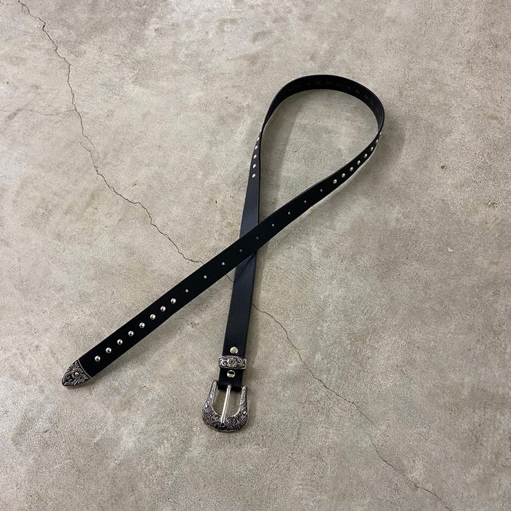 アンティーク風バックルスタッズベルト | non-hedge  | 詳細画像28 