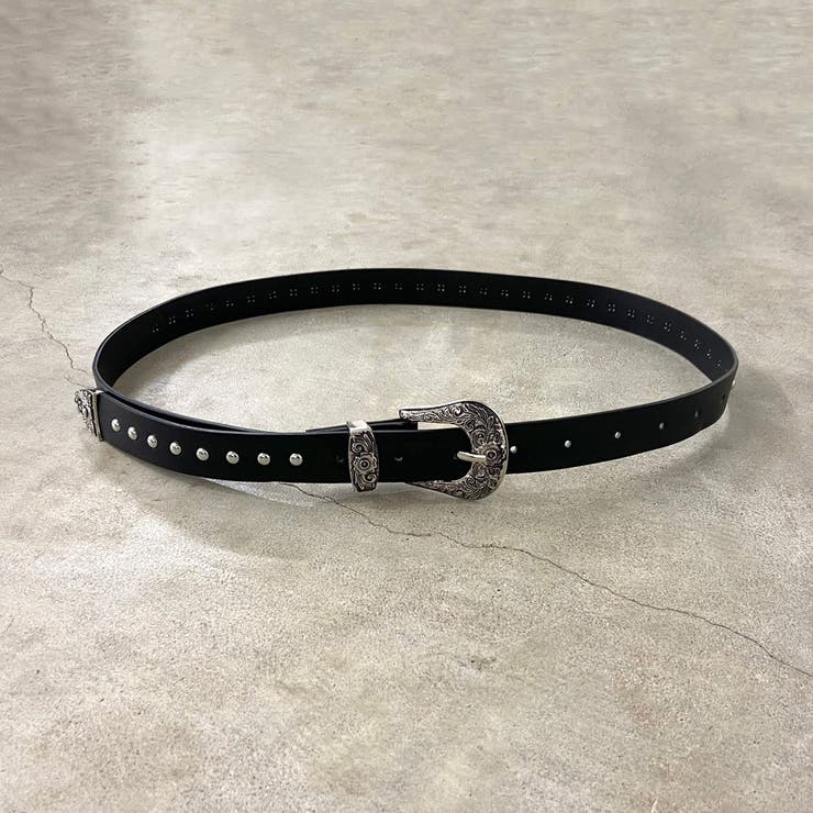 アンティーク風バックルスタッズベルト | non-hedge  | 詳細画像29 