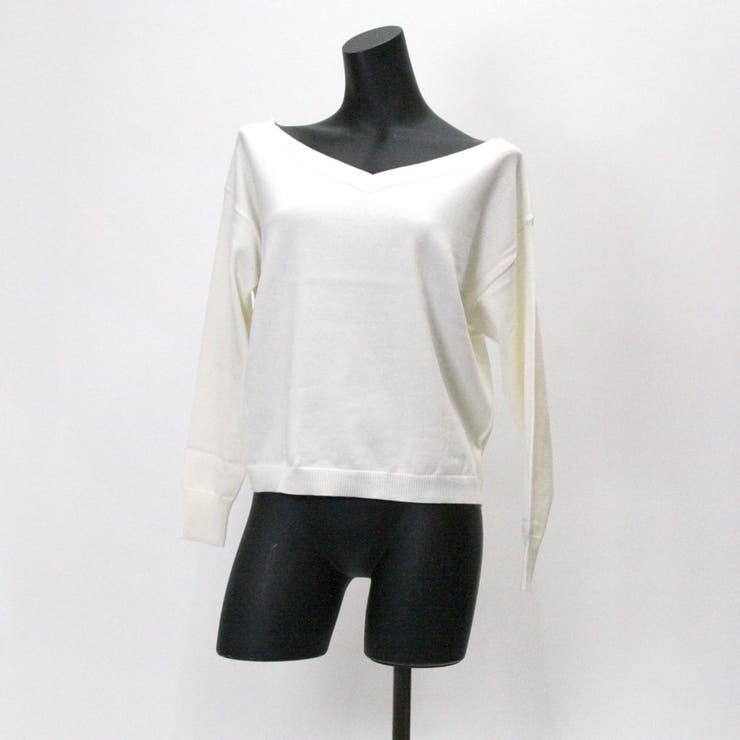 Vネック ボートネック 2WAYニット 【公式通販】