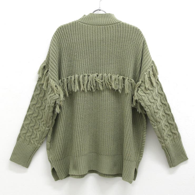フリンジニットプルオーバー レディース ファッション | non-hedge  | 詳細画像23