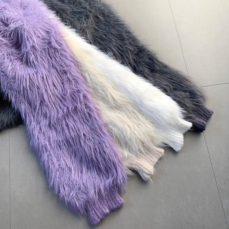 シャギーキーネックプルオーバー | non-hedge  | 詳細画像33 