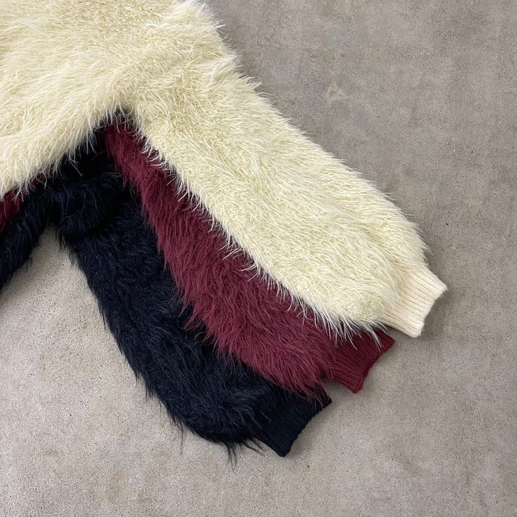 シャギーキーネックプルオーバー | non-hedge  | 詳細画像38 