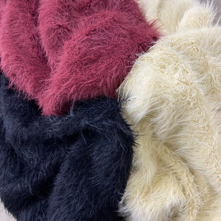 シャギーキーネックプルオーバー | non-hedge  | 詳細画像39 