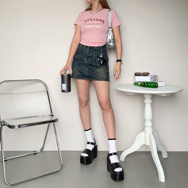 サイドタックロゴショートT | non-hedge  | 詳細画像13 