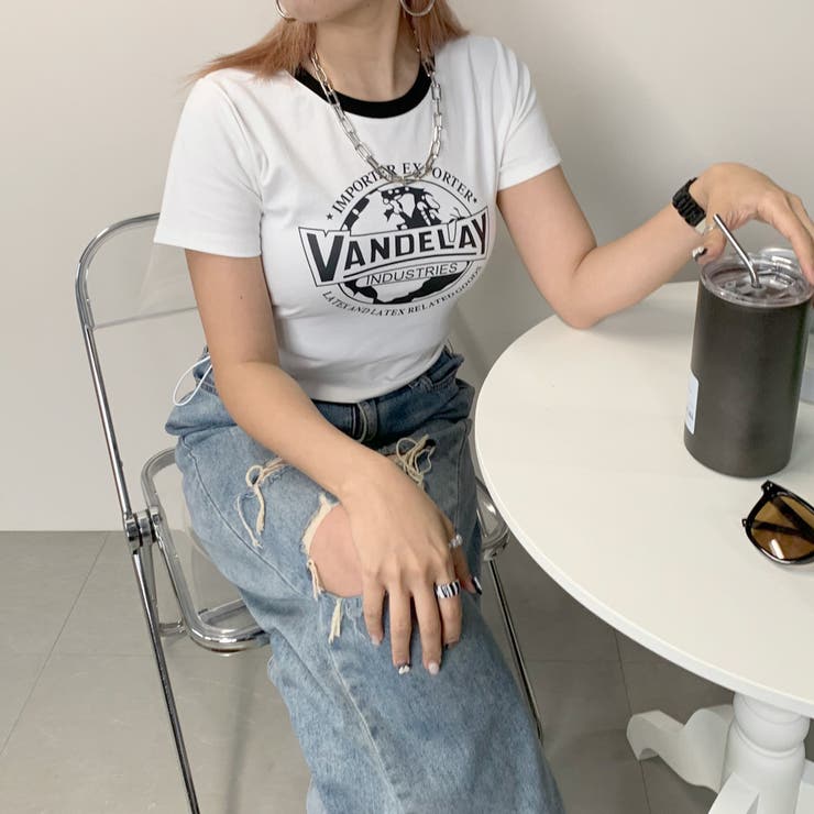 襟配色サイドタックT | non-hedge  | 詳細画像11