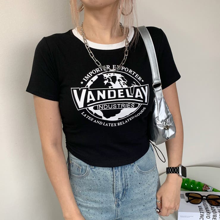 ブラック | 襟配色サイドタックT | non-hedge