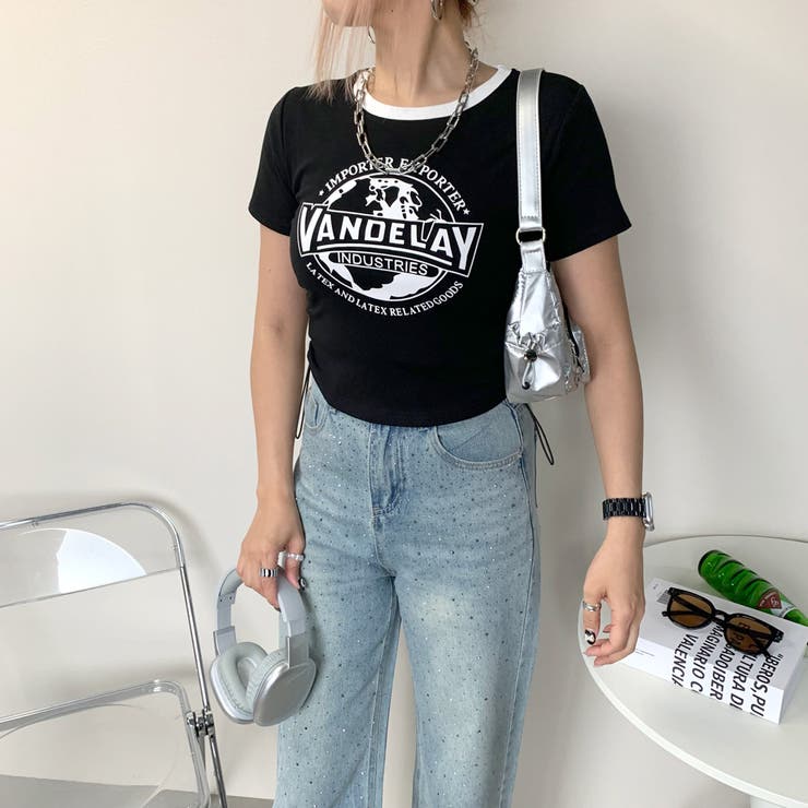 襟配色サイドタックT | non-hedge  | 詳細画像15