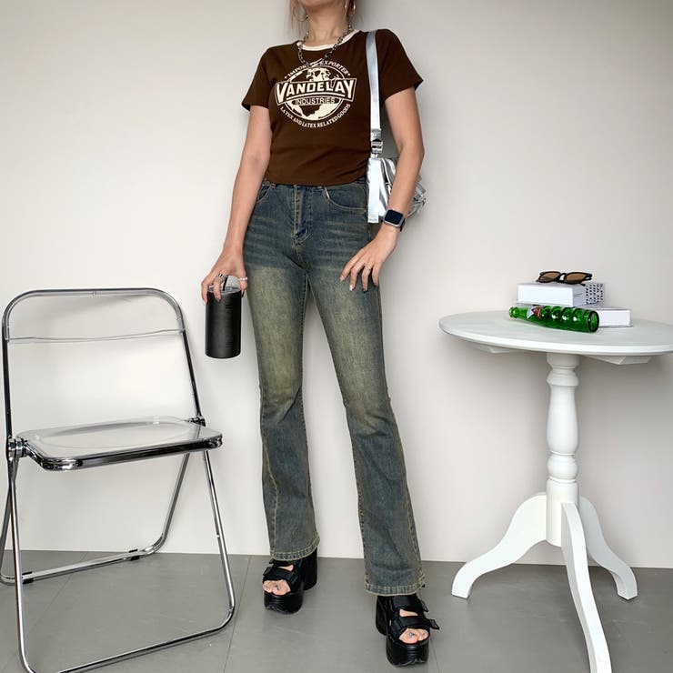 襟配色サイドタックT | non-hedge  | 詳細画像16