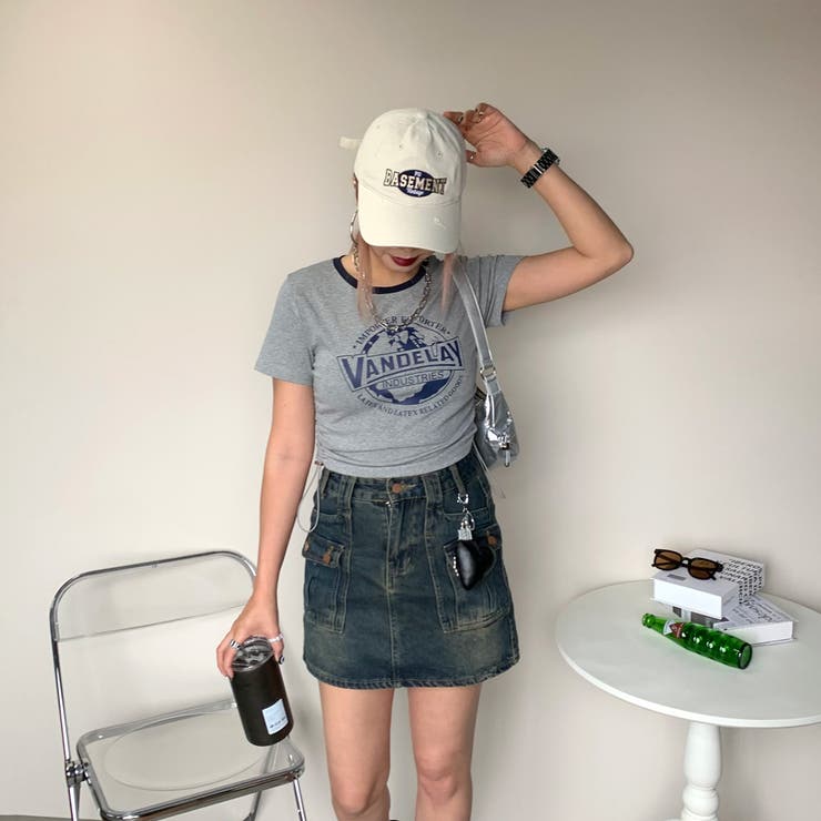 襟配色サイドタックT | non-hedge  | 詳細画像3