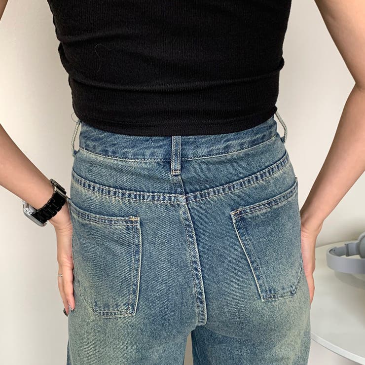 ストーンデニムストレートパンツ | non-hedge  | 詳細画像16 