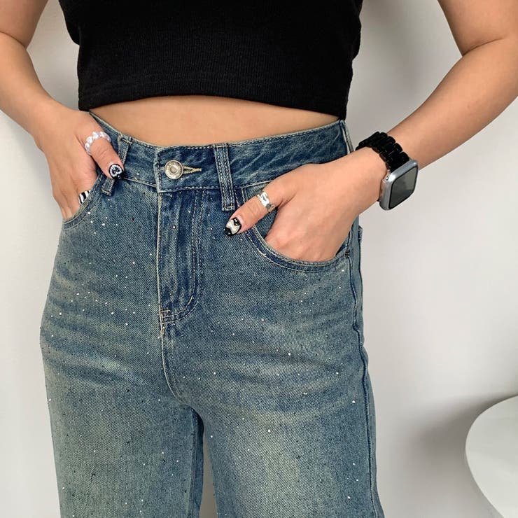 ストーンデニムストレートパンツ | non-hedge  | 詳細画像17 