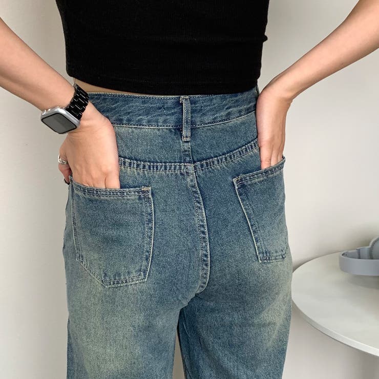 ストーンデニムストレートパンツ | non-hedge  | 詳細画像18 