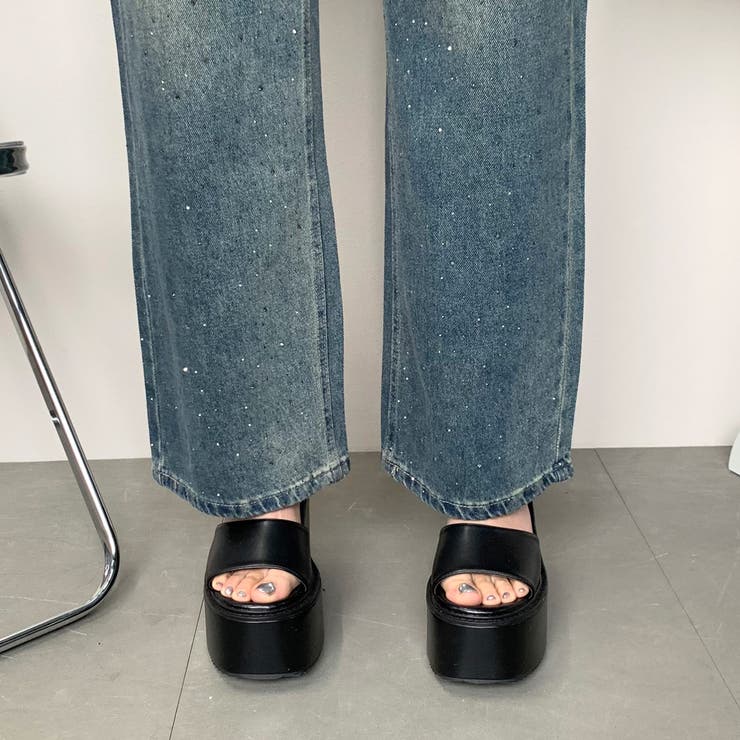 ストーンデニムストレートパンツ | non-hedge  | 詳細画像19 