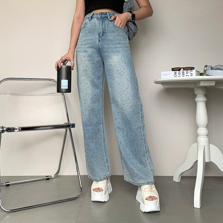 ストーンデニムストレートパンツ | non-hedge  | 詳細画像23 