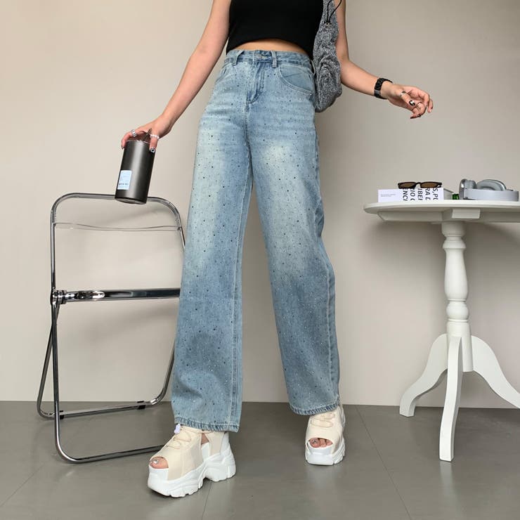 ストーンデニムストレートパンツ | non-hedge  | 詳細画像24 