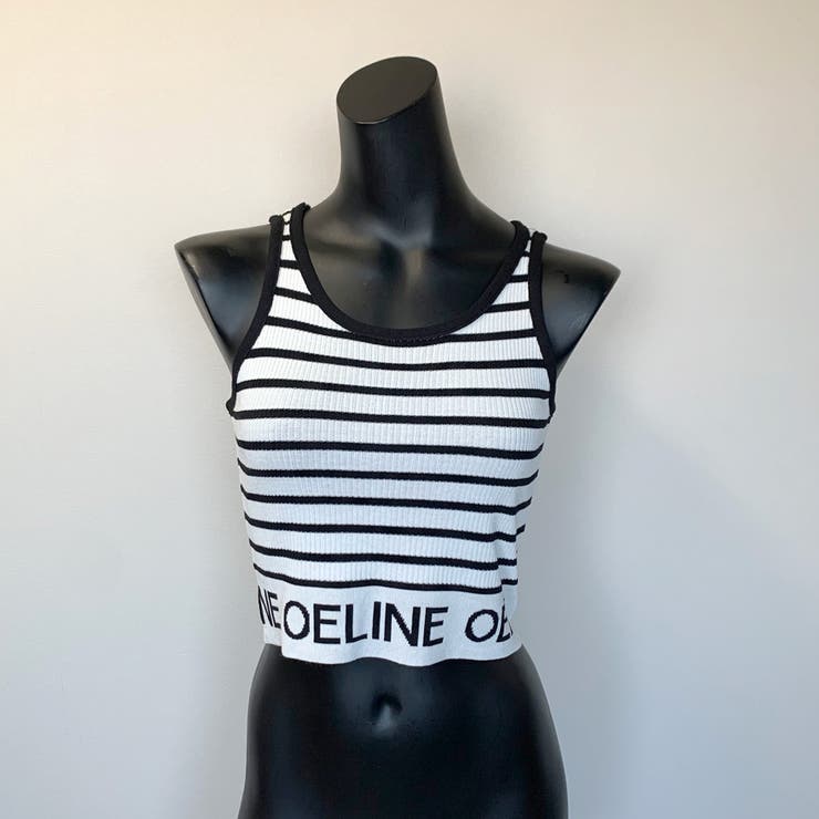 VALLAN ロゴタンクトップ Logo Embroidery Mini Tank Tops – VALLAN