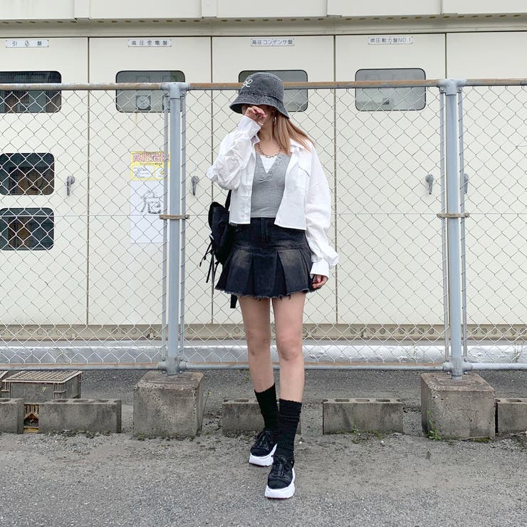 袖シャーリングショートシャツ | non-hedge  | 詳細画像12 