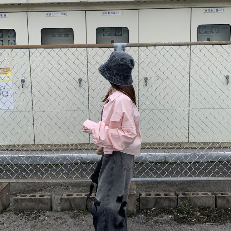 袖シャーリングショートシャツ | non-hedge  | 詳細画像4 