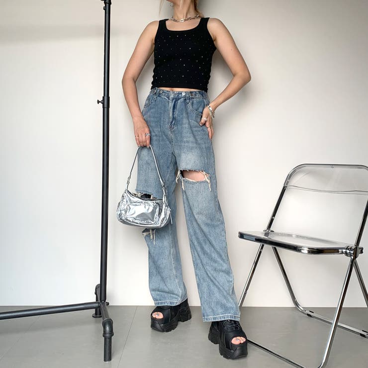 ストーンリブタンクトップ[品番：NHGW0004712]｜non-hedge