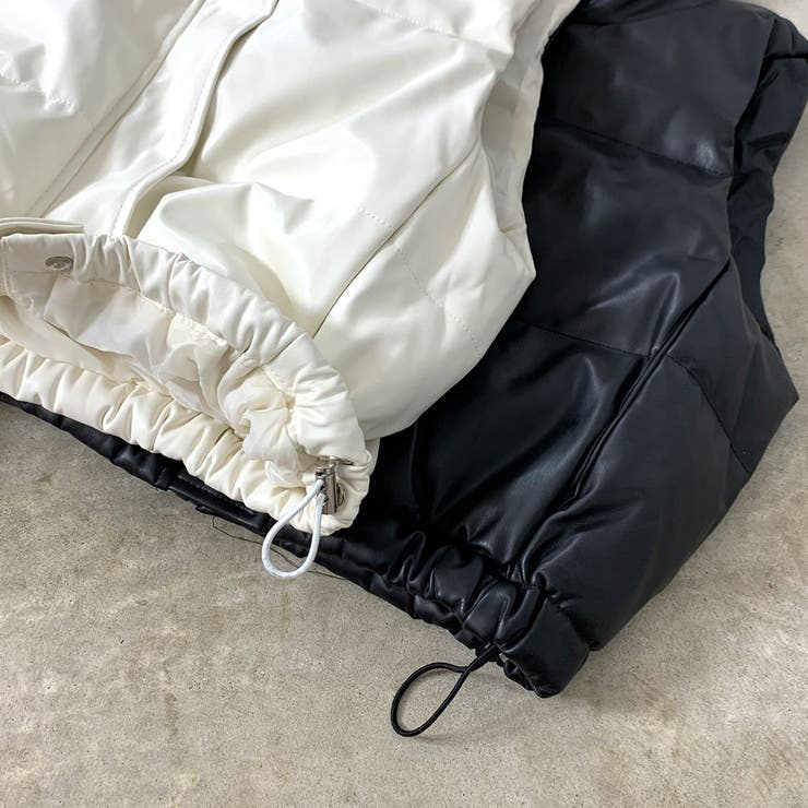 合成皮革中綿ベスト | non-hedge  | 詳細画像20 