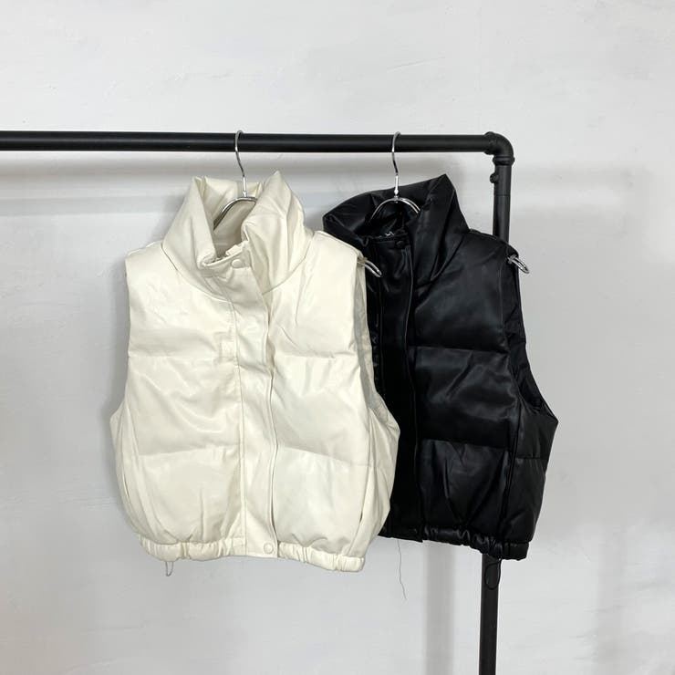 合成皮革中綿ベスト | non-hedge  | 詳細画像21 