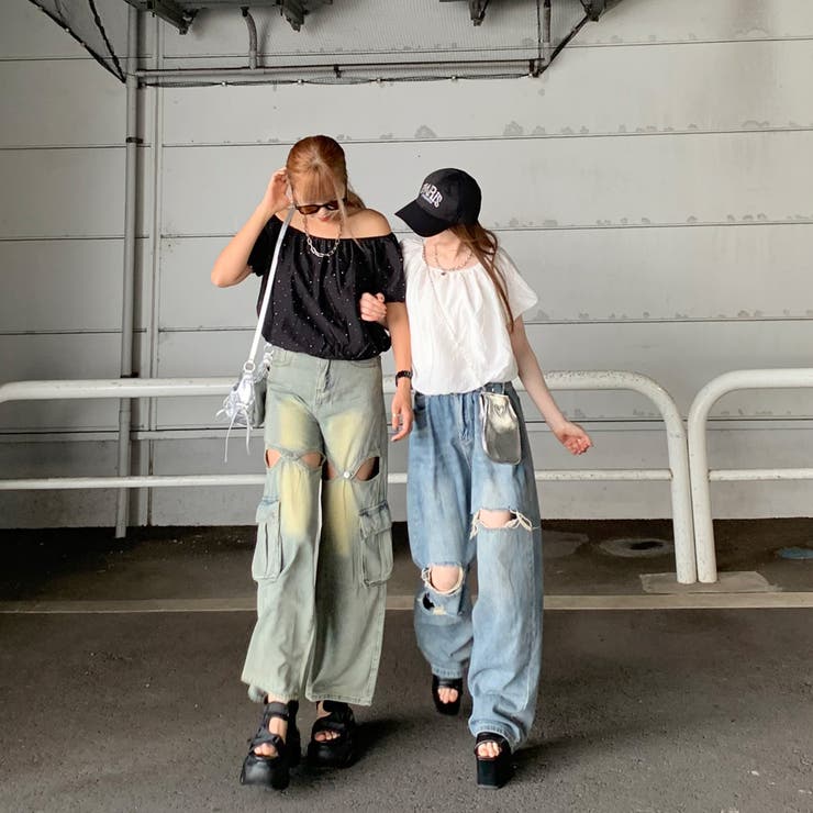 ストーンオフショルプルオーバー | non-hedge  | 詳細画像16