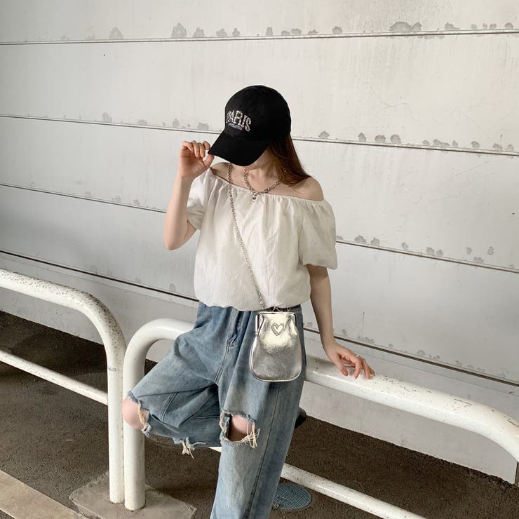 ストーンオフショルプルオーバー | non-hedge  | 詳細画像3