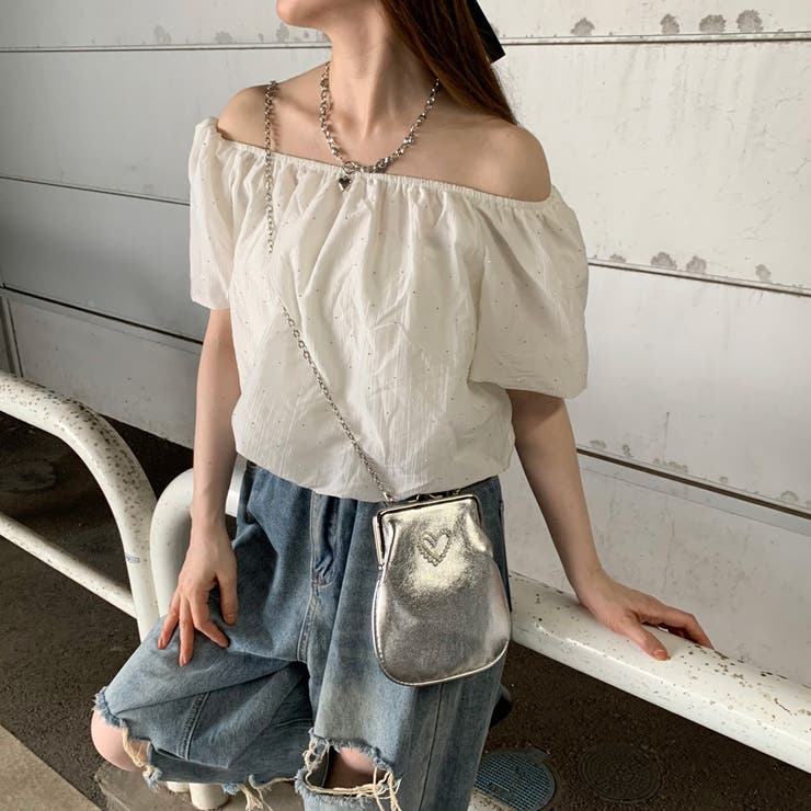 ストーンオフショルプルオーバー | non-hedge  | 詳細画像4