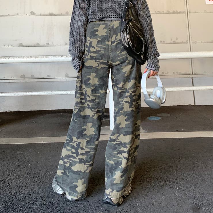 ストリート 迷彩 カーゴパンツ P239 | wshot