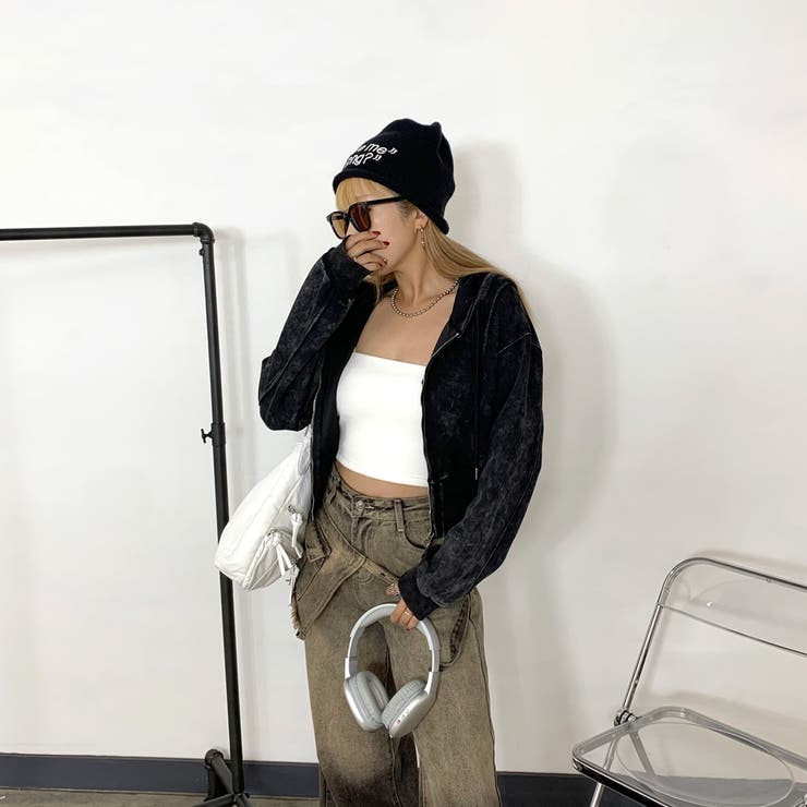 ブリーチZIPショートパーカー | non-hedge  | 詳細画像10 