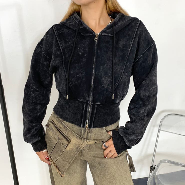 ブリーチZIPショートパーカー | non-hedge  | 詳細画像13 