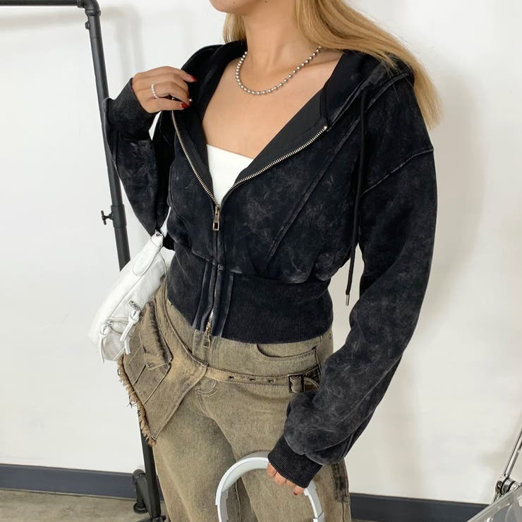 ブリーチZIPショートパーカー | non-hedge  | 詳細画像14 