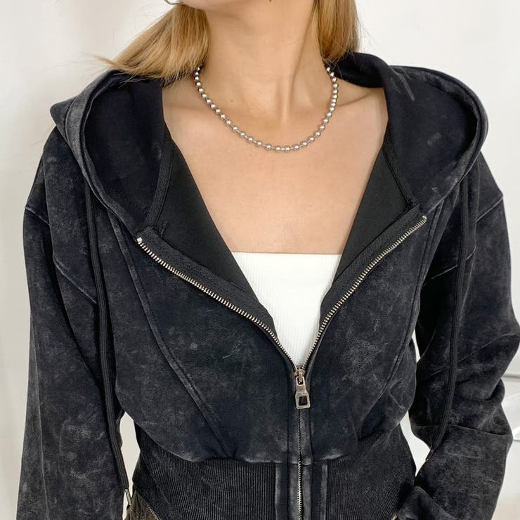 ブリーチZIPショートパーカー | non-hedge  | 詳細画像16 