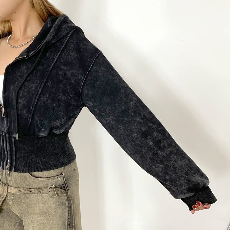 ブリーチZIPショートパーカー | non-hedge  | 詳細画像18 